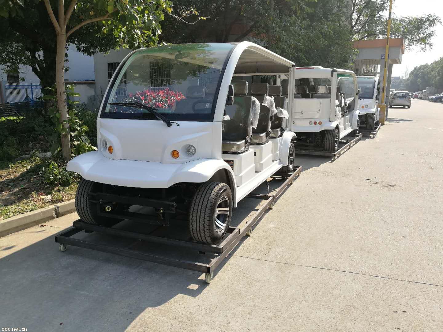 多功能电动8座观光车
